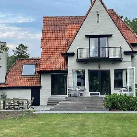 Charmante Villa Aan De Leie Sint-Martens-Latem Kültér fotó